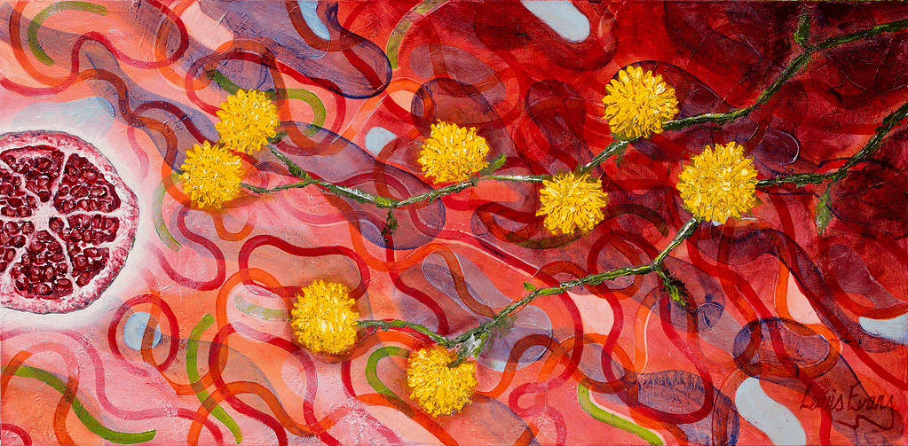 Pomegranate-waves-mimosa