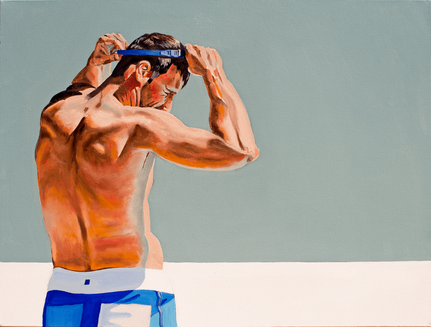The swimmer - Lewis Evans